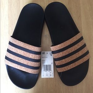 Adidas Cork Slides